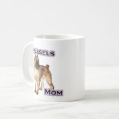 Mug Bruxelles Griffon Maman; Maman de Bruxelles Griffo (Devant gauche)