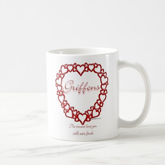 Mug Bruxelles Griffon Véritable Amour (Droite)