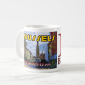 Mug Bruxelles, Visite Belgique (Devant gauche)