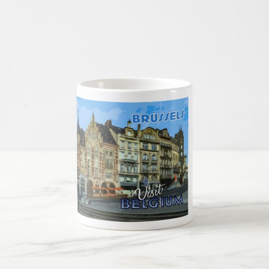Mug Bruxelles, Visitez la Belgique... (Centre)