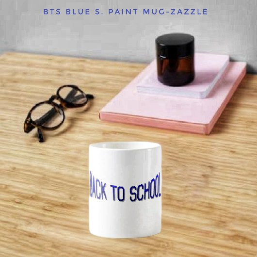 Mug BTS-Bleu-S.Peinture