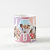 Mug Bubbe 5 photo modifiable 5 lettres Honeypeb (Centre)