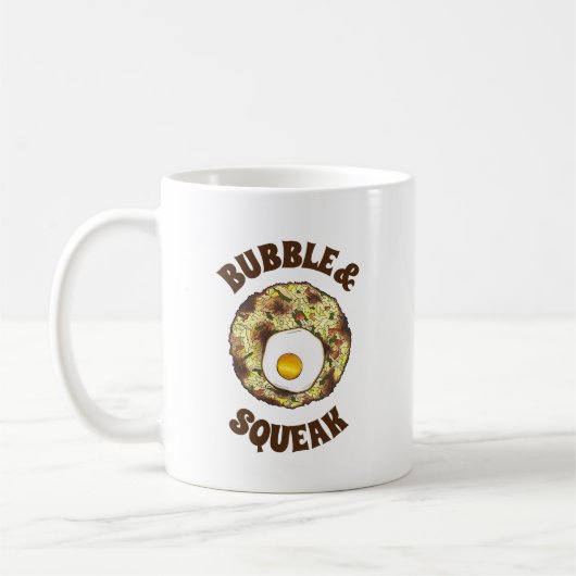 Mug Bubble et Squeak Brunch Royaume-Uni Cuisine alimen (Gauche)