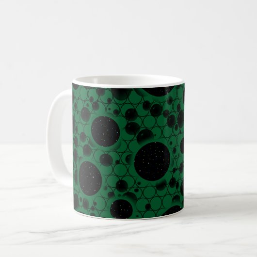 Mug Bubble spatiale - Forêt (Devant gauche)