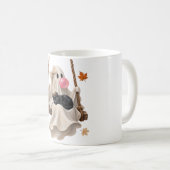 Mug Bubblegum Ghost & Black Cat Swing Halloween (Devant droit)