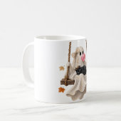 Mug Bubblegum Ghost & Black Cat Swing Halloween (Devant gauche)
