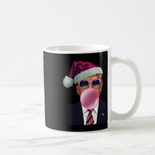 Mug Bubblegum Trump souffler bulle gomme Noël rose