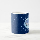 Mug Bubbly nage avec la baleine (Centre)