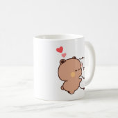 Mug Bubu et Dudu, Panda et Brownie Bear Couple (Devant droit)