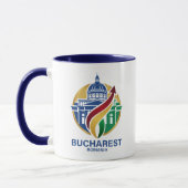 Mug Bucharest Romania Eastern European (Gauche)