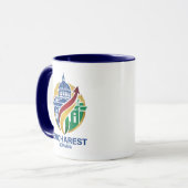 Mug Bucharest Romania Eastern European (Devant gauche)