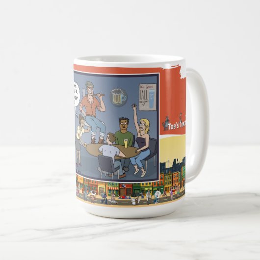 Mug Bûcheron Canadien | Humour de Bar Classique (Devant droit)