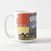 Mug Bûcheron Canadien | Humour de Bar Classique (Gauche)