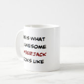 Mug bûcheron, génial (Devant gauche)