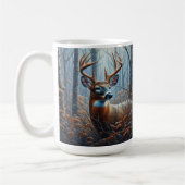 Mug Buck blanc en forêt (Gauche)