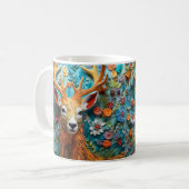 Mug Buck de cerfs imprimé 3D (Devant gauche)