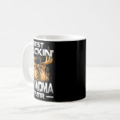 Mug Buckin' Grandma Ever Shirt Deer Hunting Bucking Fa (Devant gauche)