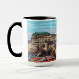 Mug Budapest Architecture du château historique Hongri