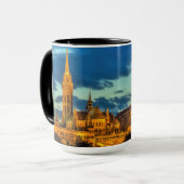 Mug Budapest, Hongrie (Devant gauche)