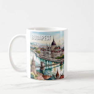 Mug Budapest Hongrie Parlement Rivière Danube Skyline