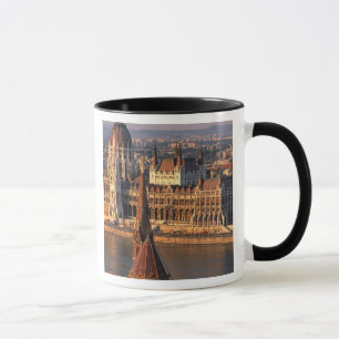 Mug Budapest, Hongrie, Rivière Danube, Parlement