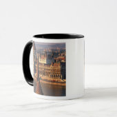 Mug Budapest, Hongrie, Rivière Danube, Parlement (Devant gauche)