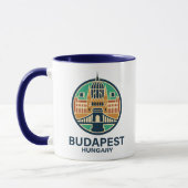 Mug Budapest Hungary Europe (Gauche)