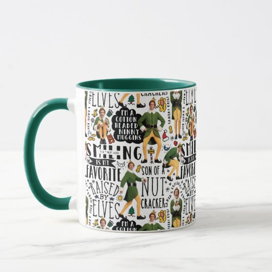 Mug Buddy le Motif de devis Elf (Gauche)