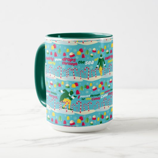 Mug Buddy le Motif Elf Candy (Devant gauche)