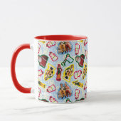 Mug Buddy l'Elf et Père Noël le Motif du pôle Nord (Gauche)
