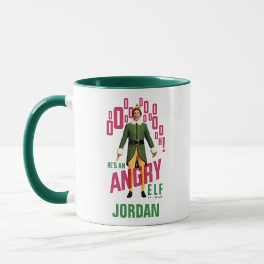 Mug Buddy l'Elfe | C'est un elfe en colère (Gauche)