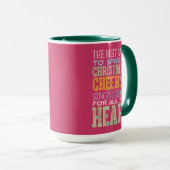 Mug Buddy l'Elfe | Citation de Noël (Devant droit)