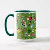 Mug Buddy l'elfe et motifs d'icônes de Noël (Gauche)