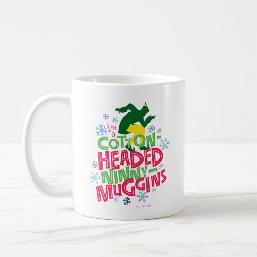 Mug Buddy l'Elfe | Ninny-muggins en coton (Gauche)
