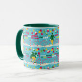 Mug Buddy the Elf Candy Pattern (Devant gauche)