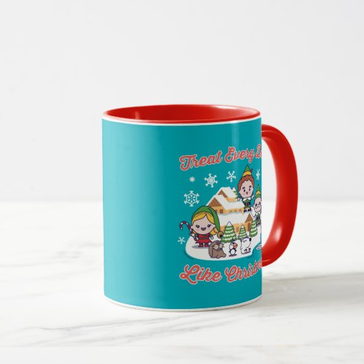 Mug Buddy the Elf Chibi Graphic (Devant droit)