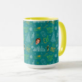 Mug Buddy the Elf Teal Quote Pattern (Devant droit)