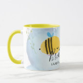 Mug BUDGET Bridesmaid Fête de la mariée Dons Bumble BE (Gauche)