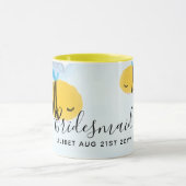 Mug BUDGET Bridesmaid Fête de la mariée Dons Bumble BE (Centre)