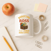 Mug Budgétisation comme un patron 56% Stress Level Par