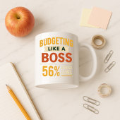 Mug Budgétisation comme un patron drôle de niveau de s