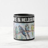 Mug Budgie Budgerigar Bird Made In Melbourne Birds (Centre)