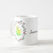 Mug Budgie Budgerigar Parakeet Parrot Animal de compag (Devant gauche)