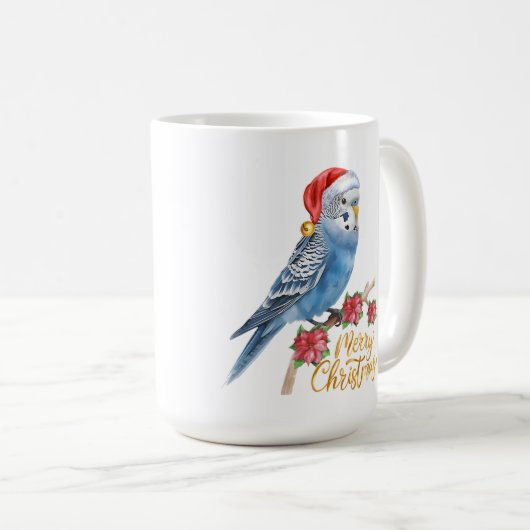 Mug Budgie Christmas (Devant droit)