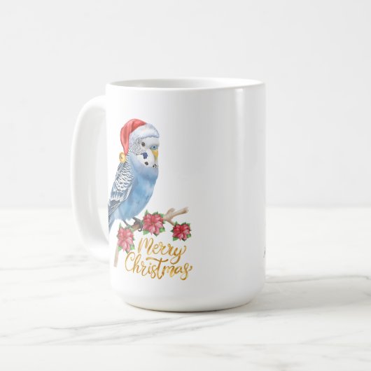 Mug Budgie Christmas (Devant gauche)