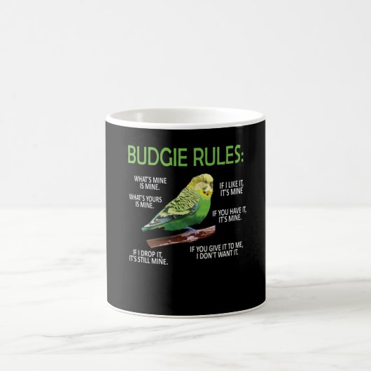 Mug Budgie Propriétaire Budgie Lover Parakeet Bird Bud (Centre)
