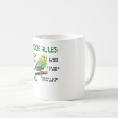 Mug Budgie Propriétaire Budgie Lover Parakeet Bird Bud (Devant droit)