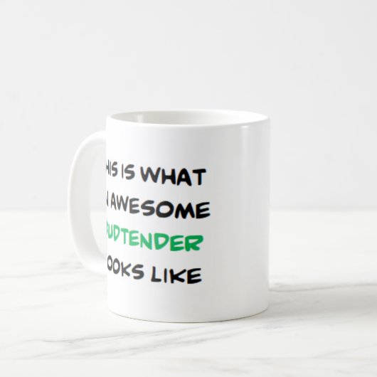 Mug budtender, awesome (Devant gauche)