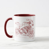Mug Buell Firebolt XB12R (Gauche)