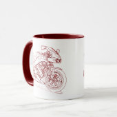 Mug Buell Firebolt XB12R (Devant gauche)
